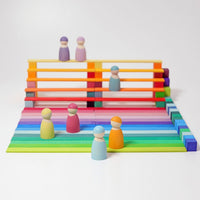 Grimms Kleine houten Blokkenset Pyramide Grimms