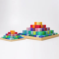 Grimms Kleine houten Blokkenset Pyramide Grimms
