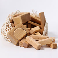 Grimms Naturel Houten Geo Blokken 60 stuks Grimms