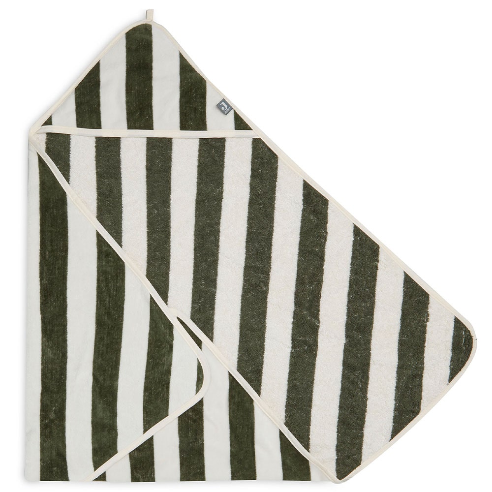 jollein-badcape-stripe-terry-75x75cm-leaf-green-min