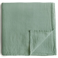 mushie-inbakerdoek-organic-cotton-120x120cm-roman-green-min