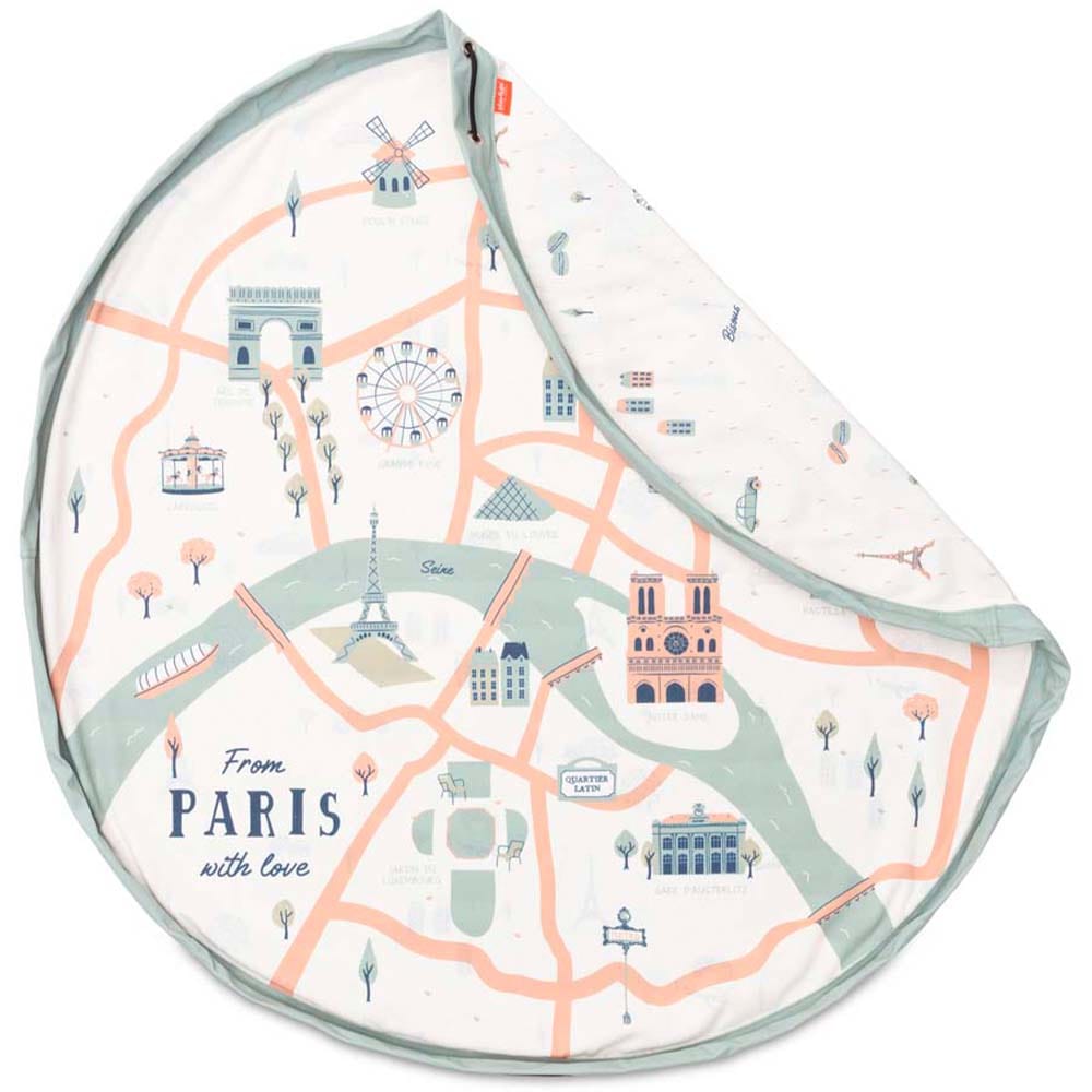 Play and Go Opbergzak/Speelmat Paris Map